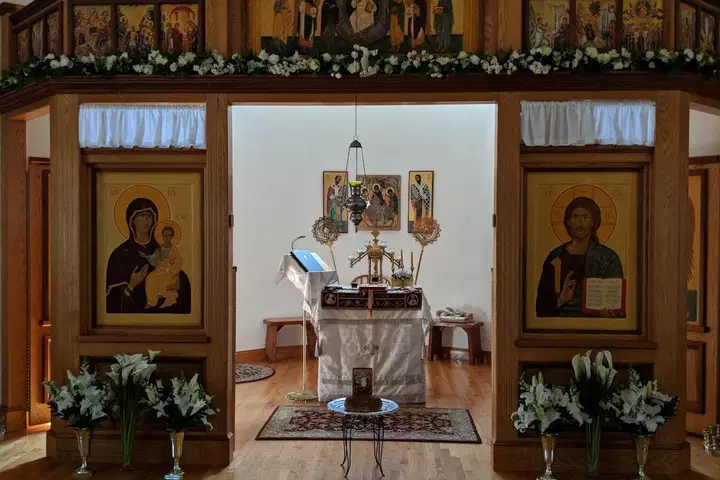 Elevation of the Holy Cross Orthodox Christian Church, Sacramento, CA — photo 2 of 20