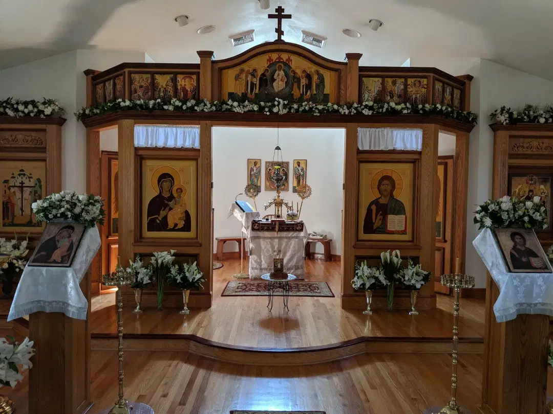 Elevation of the Holy Cross Orthodox Christian Church, Sacramento, CA — photo 18 of 20
