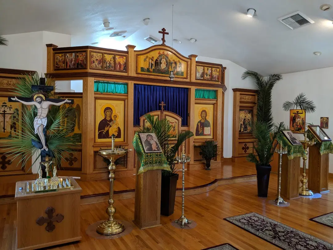 Elevation of the Holy Cross Orthodox Christian Church, Sacramento, CA — photo 7 of 20