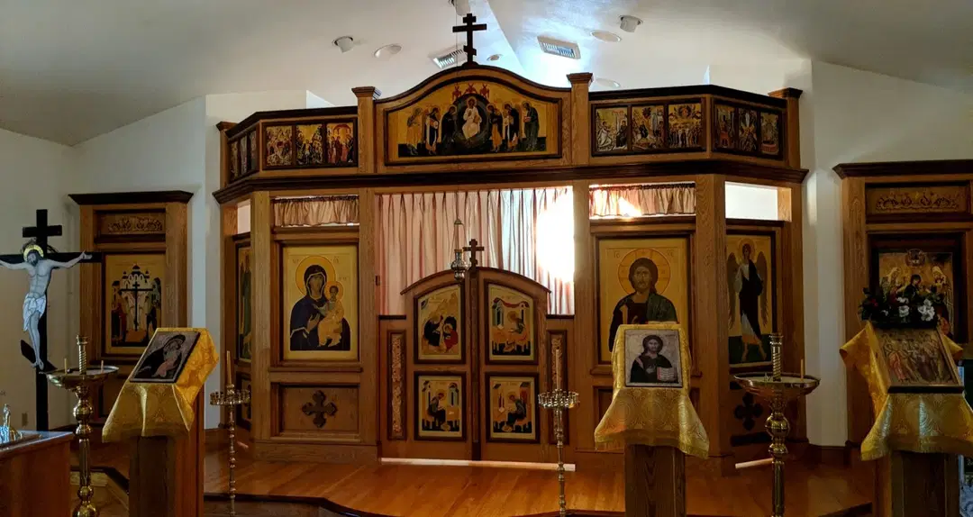 Elevation of the Holy Cross Orthodox Christian Church, Sacramento, CA — photo 10 of 20