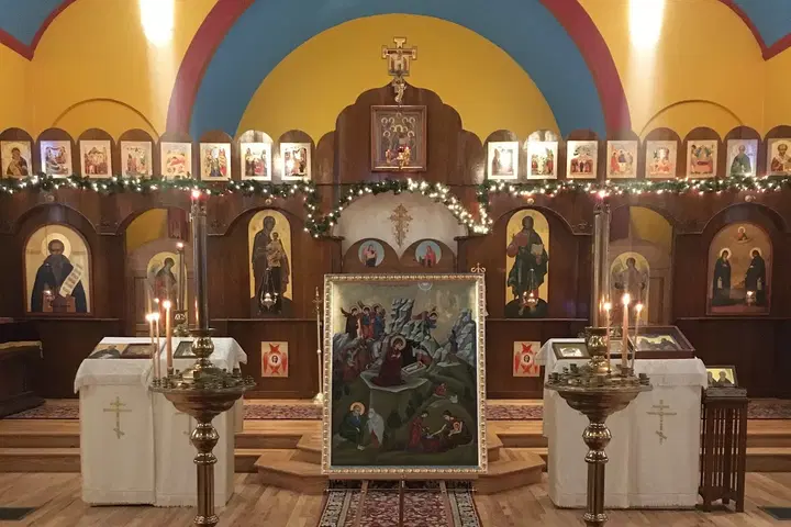 Saints Sergius and Herman of Valaam Orthodox Church, Atlantic Mine, MI — photo 2 of 12